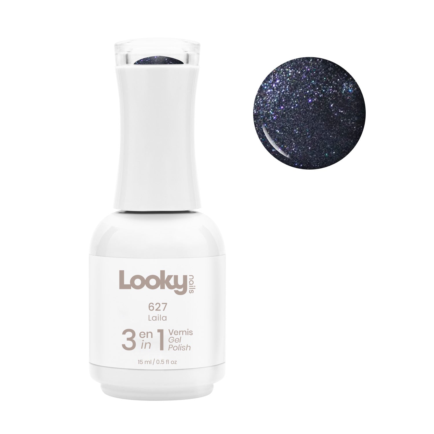 3 in 1 Gel Nail Polish #627 Laila - Looky – Looky Boutique