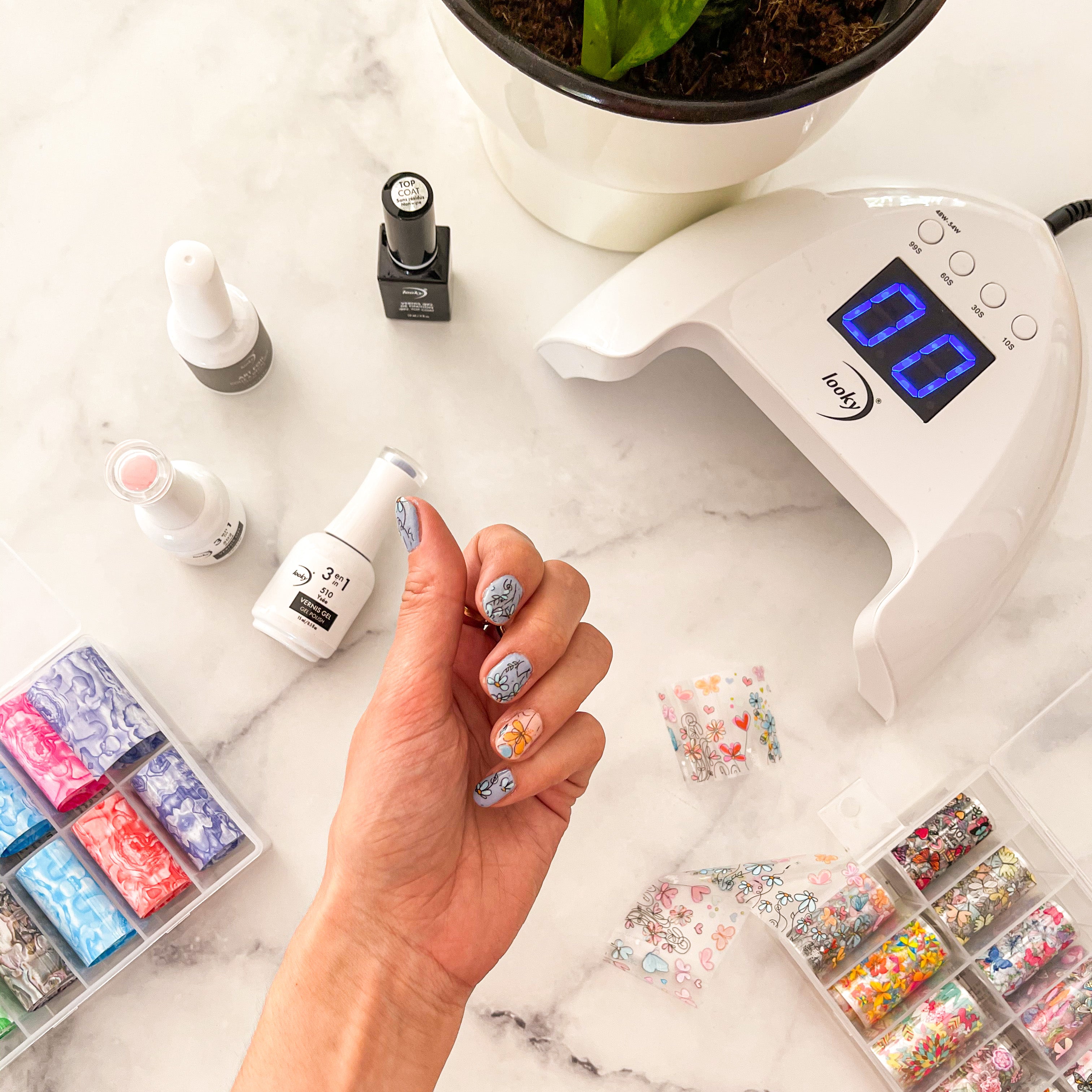 Nail Art Foil par Lucie-Rose