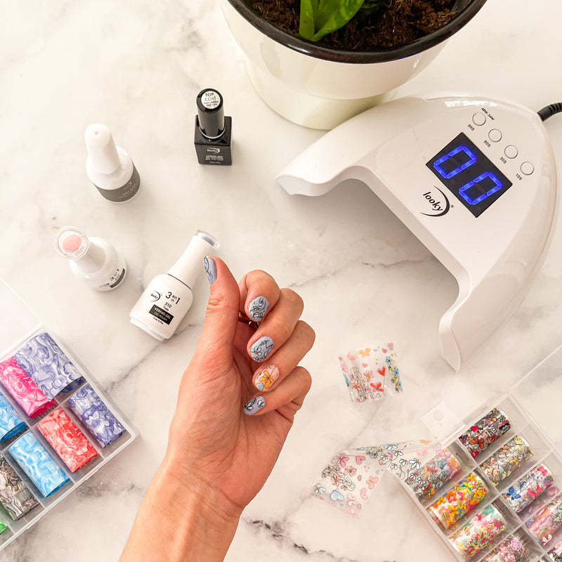 Nail Art Foil par Lucie-Rose