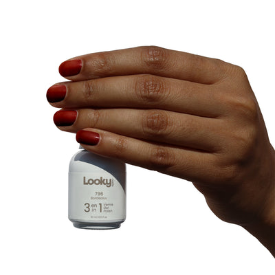 Looky Vernis Gel 3 en 1 #796 Bordeaux