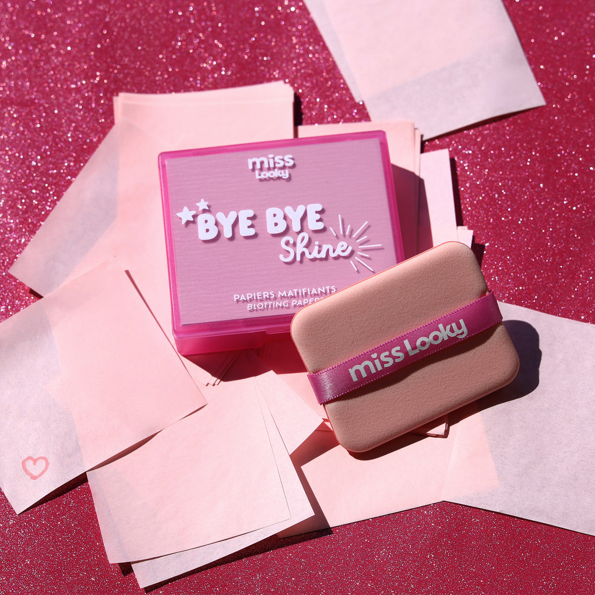 Miss Looky “Bye Bye Shine” Blotting Papers
