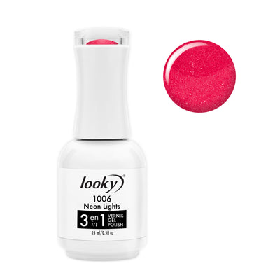 Looky Vernis Gel 3 en 1 #1006 Neon Lights (Collection Fête Foraine)
