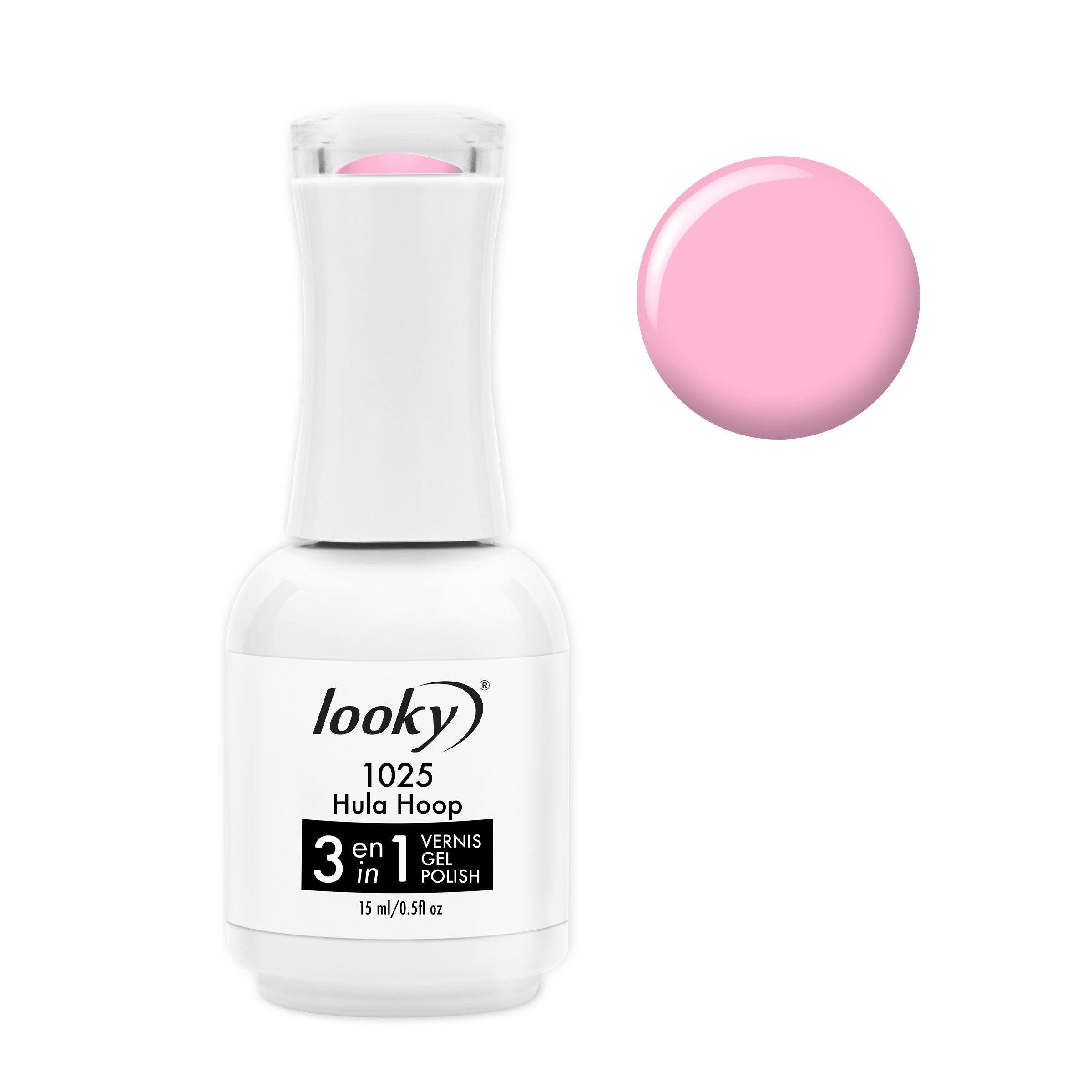 Looky Vernis Gel 3 en 1 #1025 Hula Hoop (Collection Escapade)
