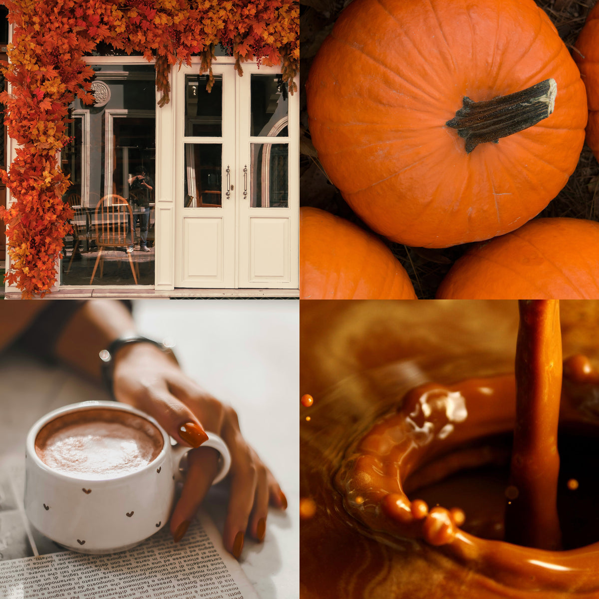Looky 3 in 1 Gel Nailpolish #1131 Pumpkin Spice (Coffee Corner Collection )