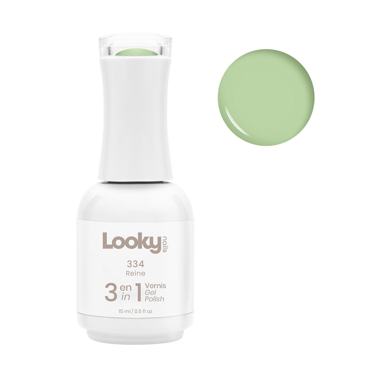 Looky 3 in 1 Gel Polish #334 Queen