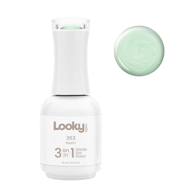 Looky 3 in 1 Gel Polish #353 Keshi (Mother of Pearl Collection) (WEB EXCLUSIVE)