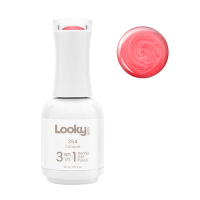 Looky 3 in 1 Gel Polish #354 Conch (Mother of Pearl Collection) (WEB EXCLUSIVE)