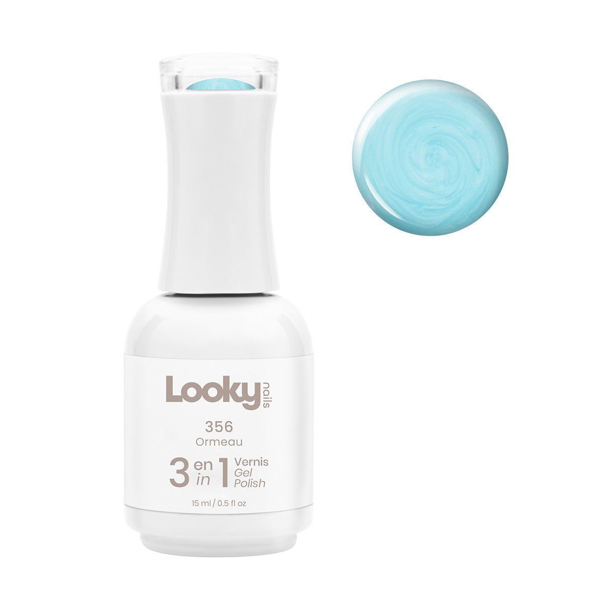Looky Vernis Gel 3 en 1 #356 Ormeau