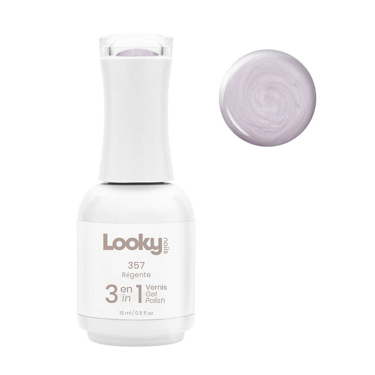 Looky Vernis Gel 3 en 1 #357 Régente