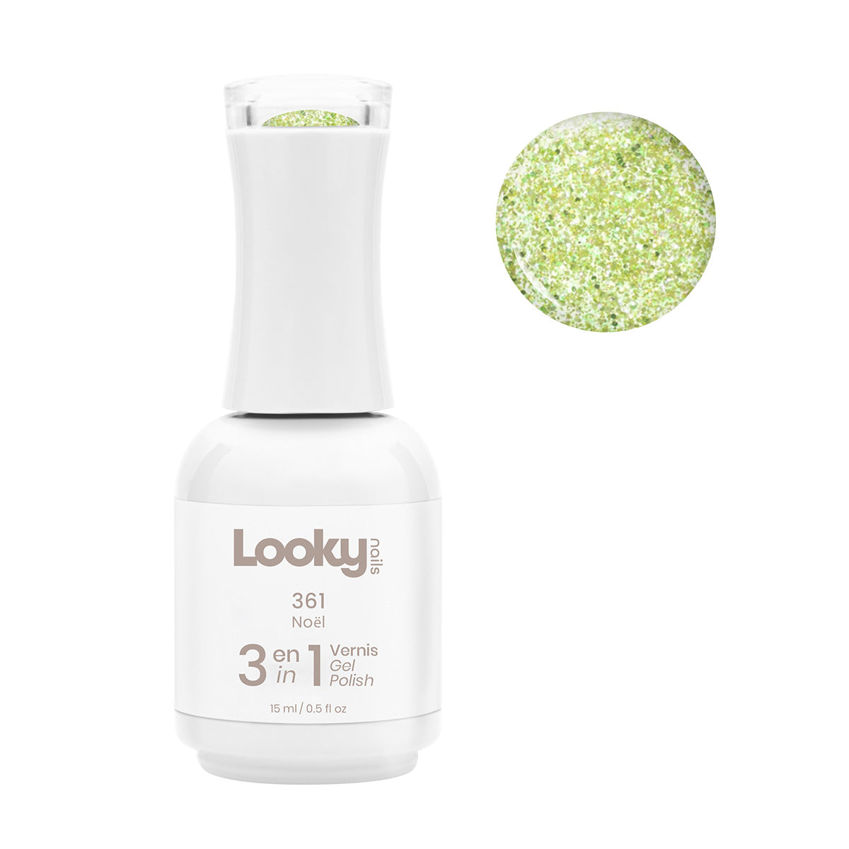 Vernis Gel 3 en 1 #361 Noël