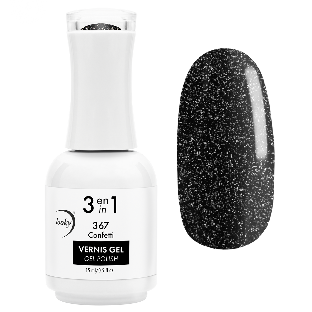 Vernis Gel 3 en 1 #367 Confetti