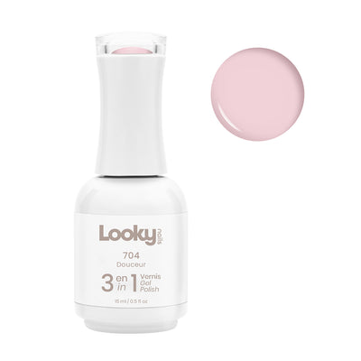 Looky 3 in 1 Gel Polish #704 Douceur (Summer Collection Sarah Couture 2022) (WEB EXCLUSIVE)