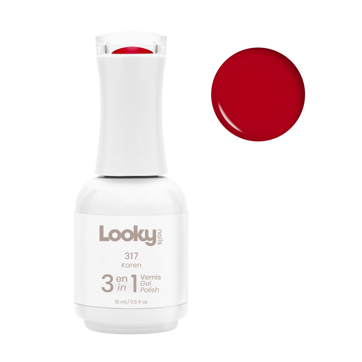 Looky Vernis Gel 3 en 1 #317 Karen