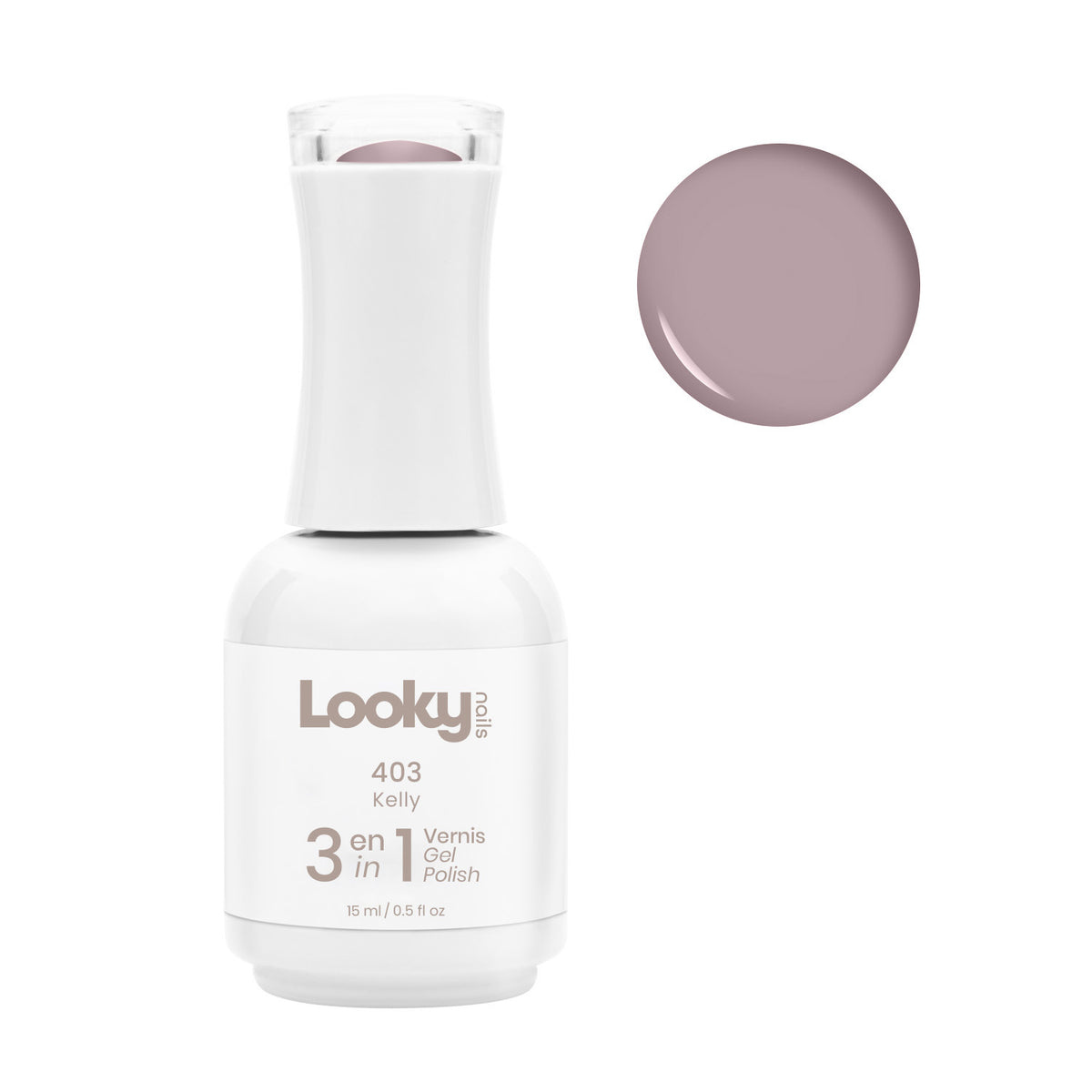 Looky Vernis Gel 3 en 1 #403 Kelly