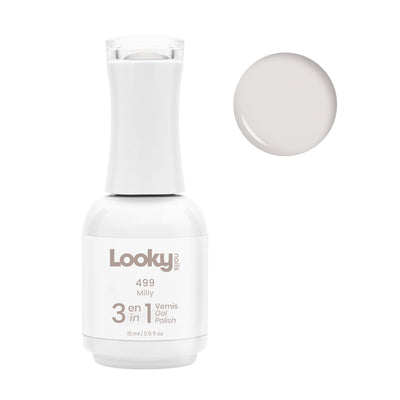Looky Vernis Gel 3 en 1 #499 Milly (Collection Milky)