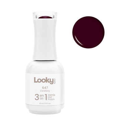 Looky Vernis Gel 3 en 1 #647 Cowboy