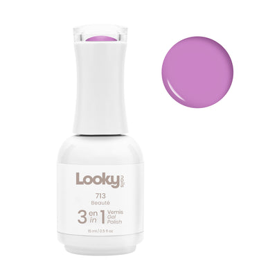 Looky Vernis Gel 3 en 1 #713 Beauté (Collection Été Sarah Couture 2022)