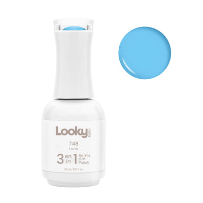 Looky Vernis Gel 3 en 1 #748 Luna (Collection Cotton Candy)