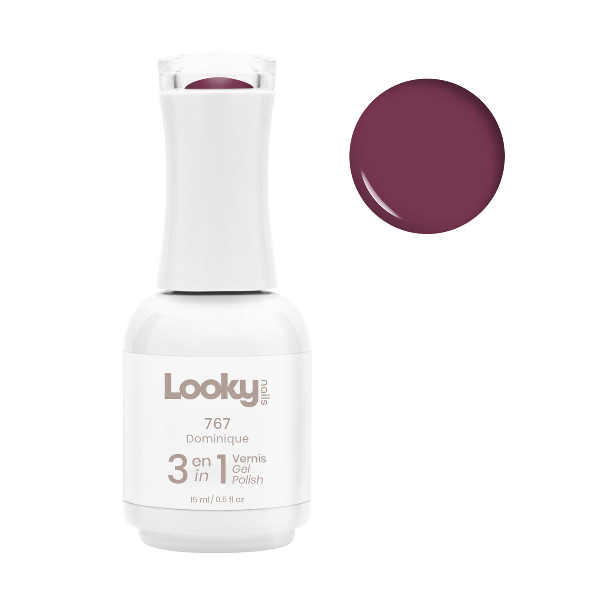 Looky Vernis Gel 3 en 1 #768 Winnie