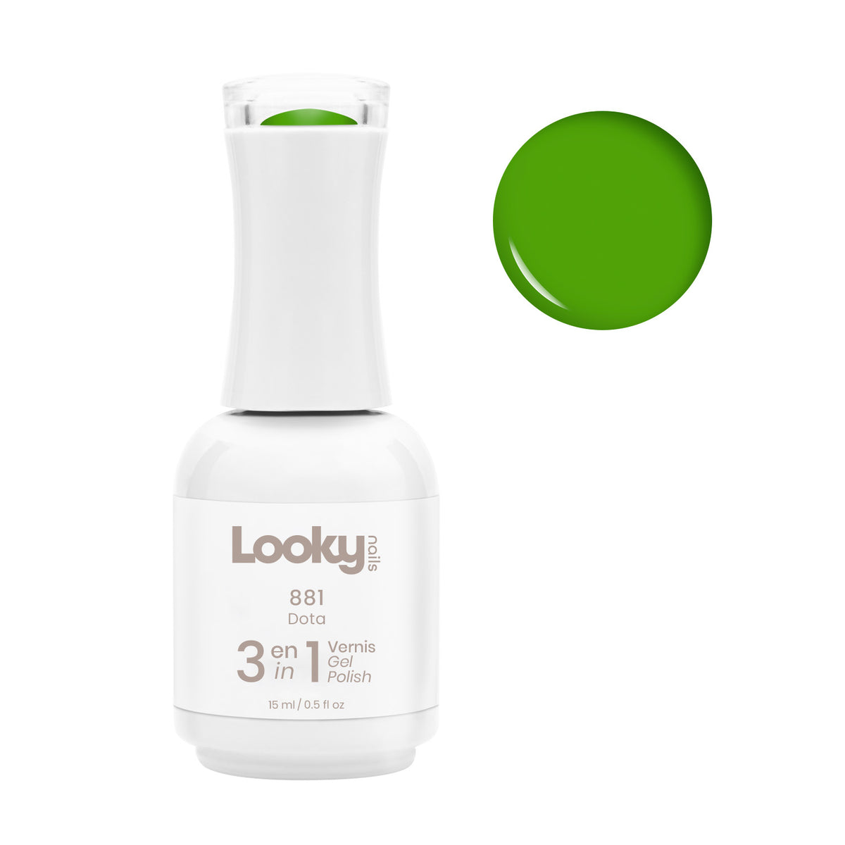 Looky 3 in 1 Gel Polish #881 Dota (Ciao Bella Collection)