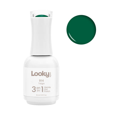 Looky 3 in 1 Gel Polish #914 Taïga (Enchanted Forest Collection)