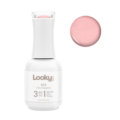Looky 3 in 1 Gel Polish #922 Pink Slippers