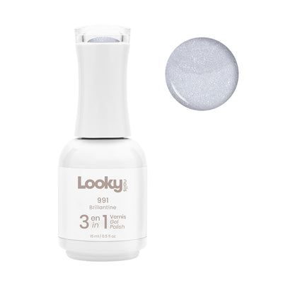 Looky Vernis Gel 3 en 1 #991 Brillantine