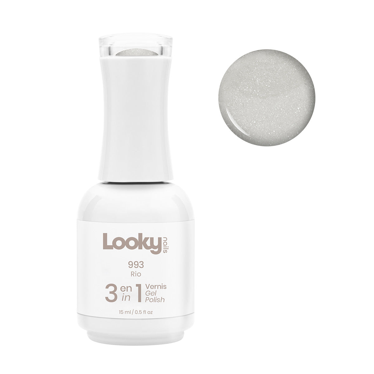 Looky Vernis Gel 3 en 1 #993 Rio