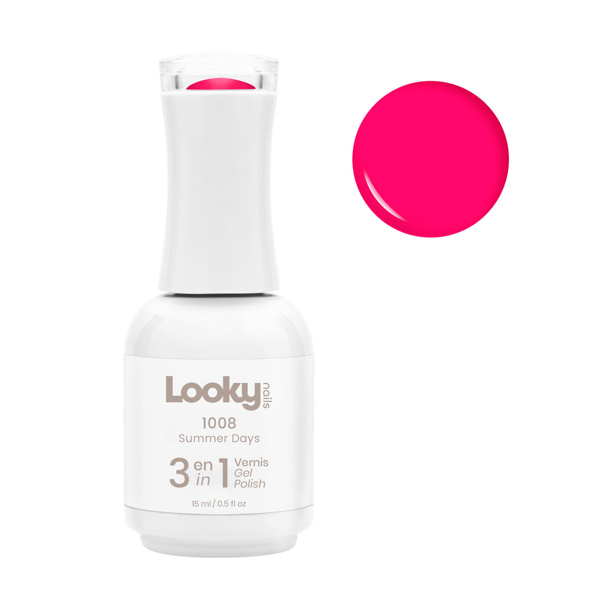 Looky Vernis Gel 3 en 1 #1008 Summer Days