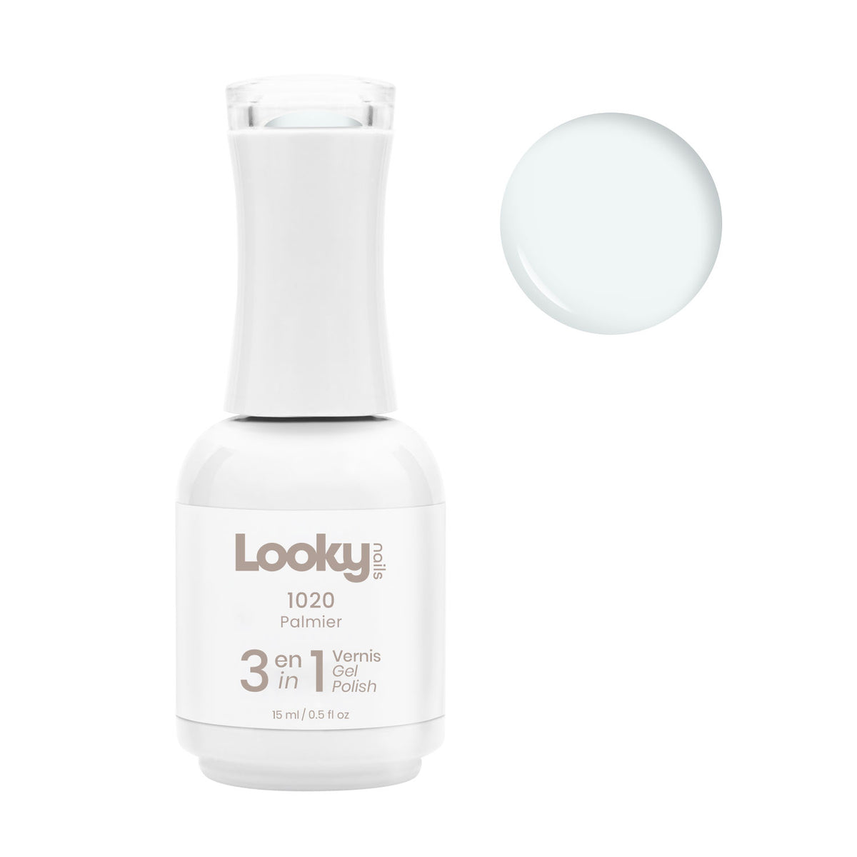 Looky Vernis Gel 3 en 1 #1020 Palmier