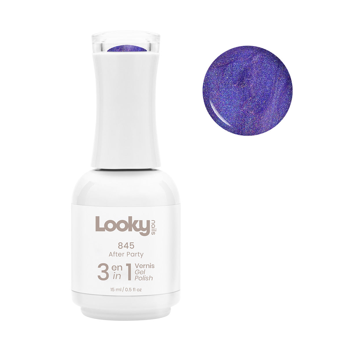 Looky 3 in 1 Gel Polish #856 After Party (Happy Birthday Collection) (WEB EXCLUSIVE)