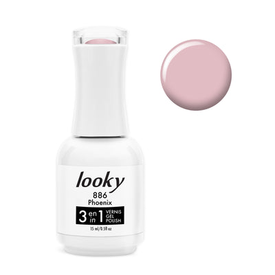Looky Vernis Gel 3 en 1 #886 Phoenix (Collection X MRKNTN)