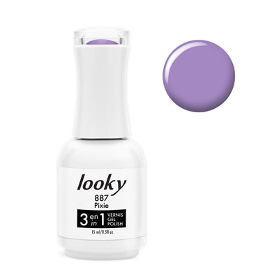 Looky Vernis Gel 3 en 1 #887 Pixie (Collection X MRKNTN)