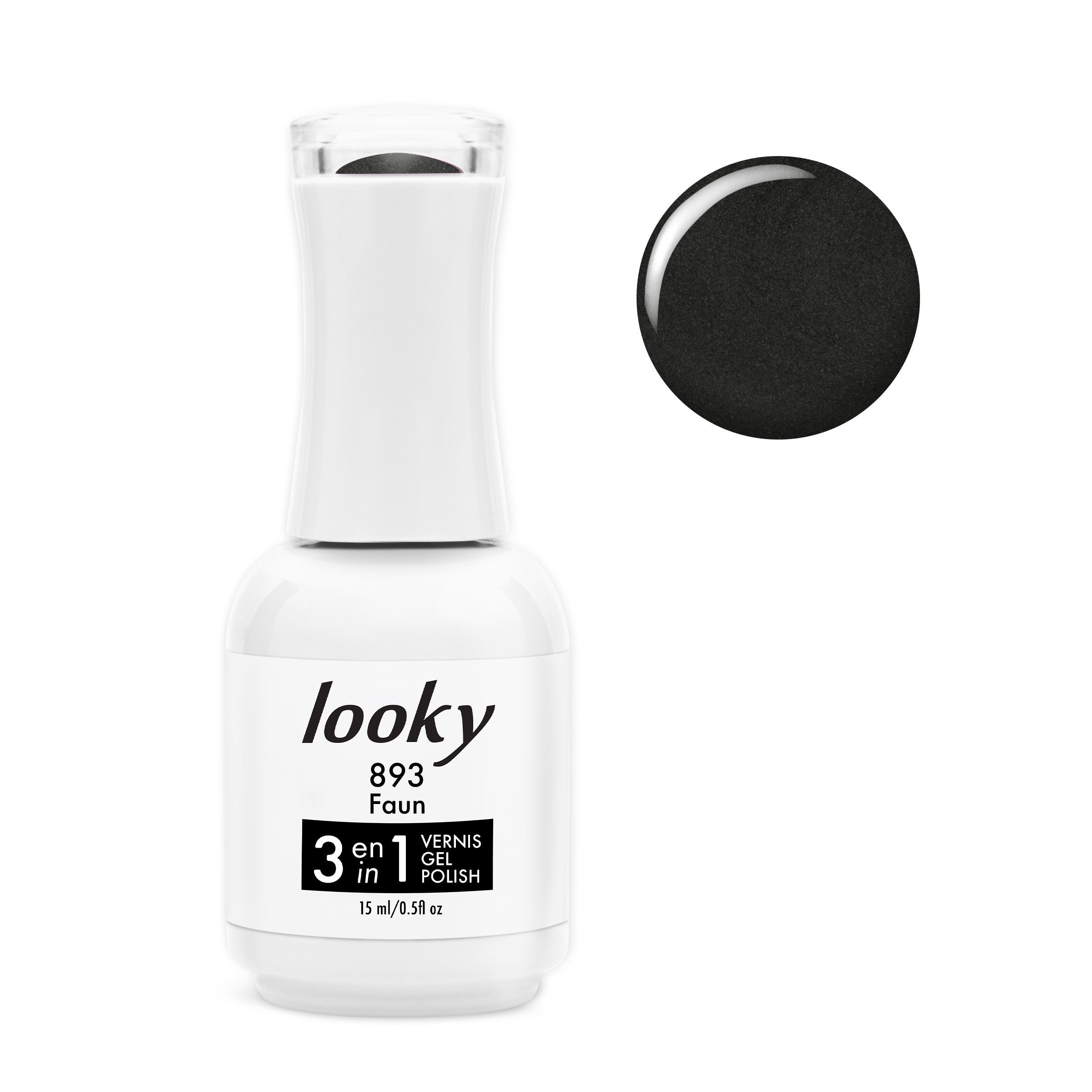 Looky Vernis Gel 3 en 1 #893 Faun (Collection X MRKNTN)