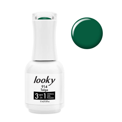 Looky Vernis Gel 3 en 1 #914 Taïga (Collection Forêt Enchantée)