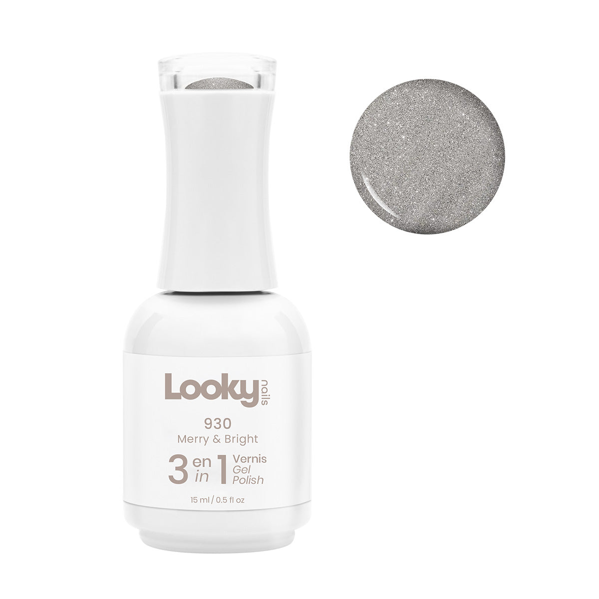 Looky Vernis Gel 3 en 1 #930 Merry & Bright
