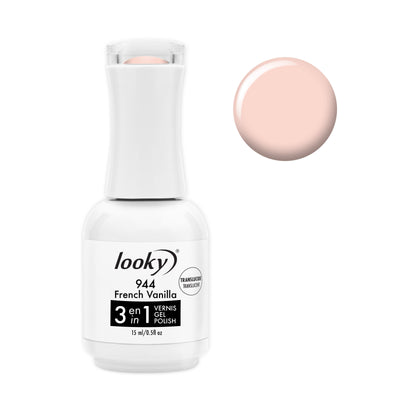 Looky Vernis Gel 3 en 1 #944 French Vanilla (Collection les essentiels)