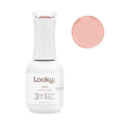 Looky Vernis Gel 3 en 1 #949 In the Nude