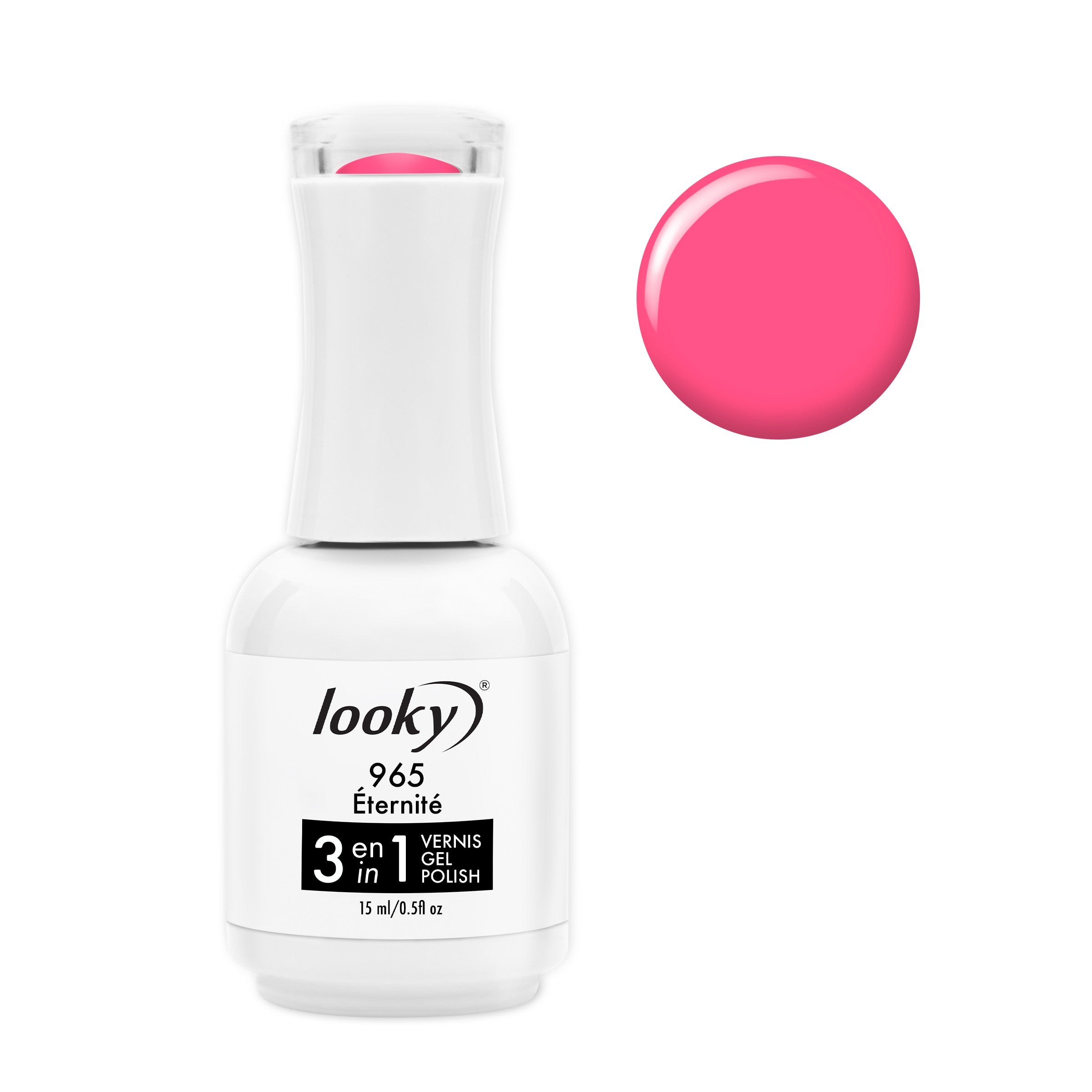 Looky 3 in 1 Gel Polish #965 Éternité (Poésie Printanière Collection)