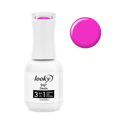 Looky 3 in 1 Gel Polish #967 Destin (Poésie Printanière Collection)