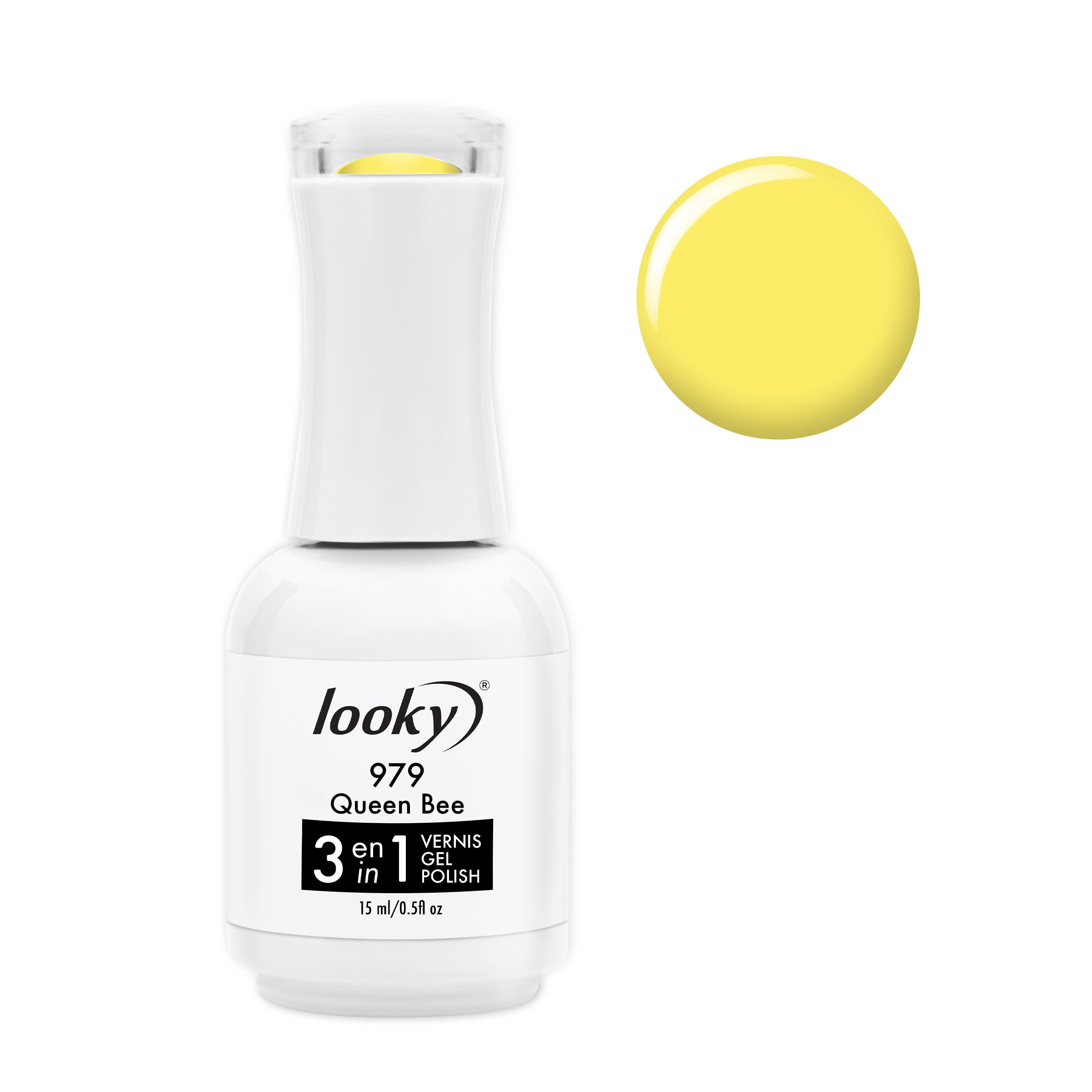 Looky Vernis Gel 3 en 1 #979 Queen Bee (Collection Fête Foraine)
