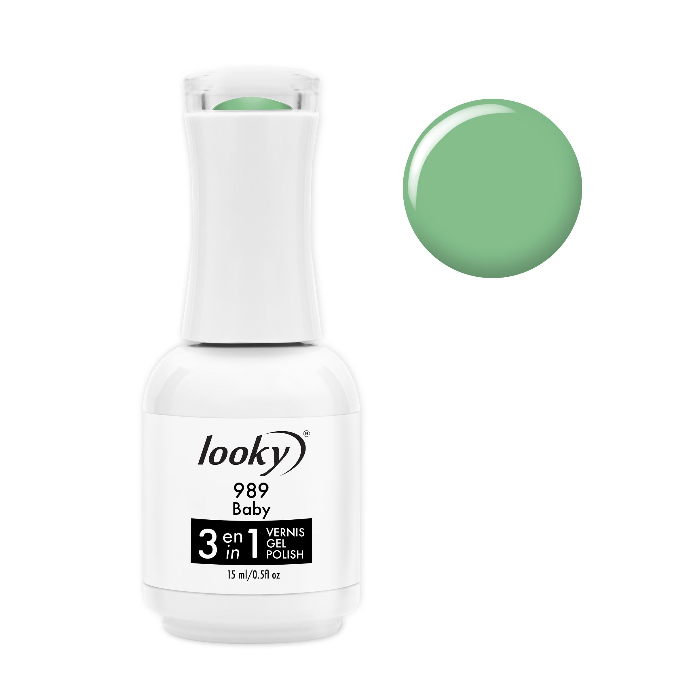 Looky Vernis Gel 3 en 1 #989 Baby (Collection Fête Foraine)
