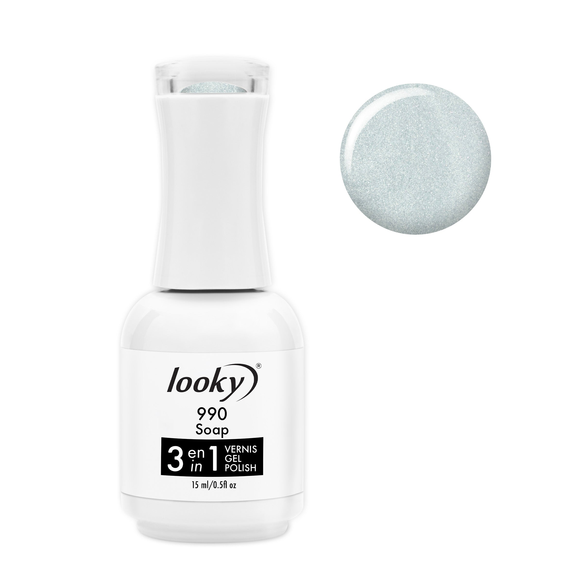 Looky Vernis Gel 3 en 1 #990 Soap (Collection Fête Foraine)
