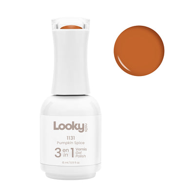Looky Vernis Gel 3 en 1 #1131 Pumpkin Spice (Collection Coffee Corner)