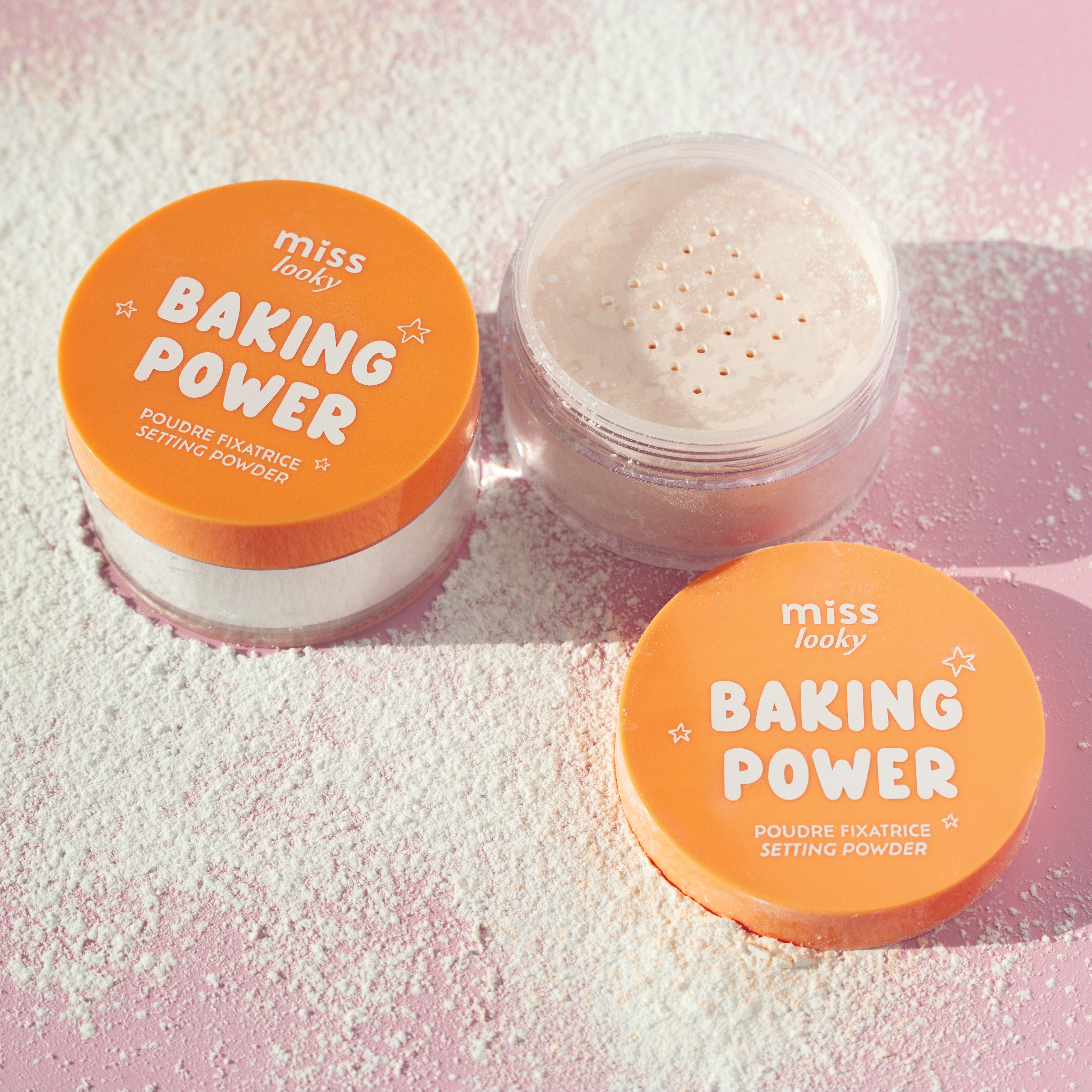 Miss Looky Setting Powder - Baking Power - White