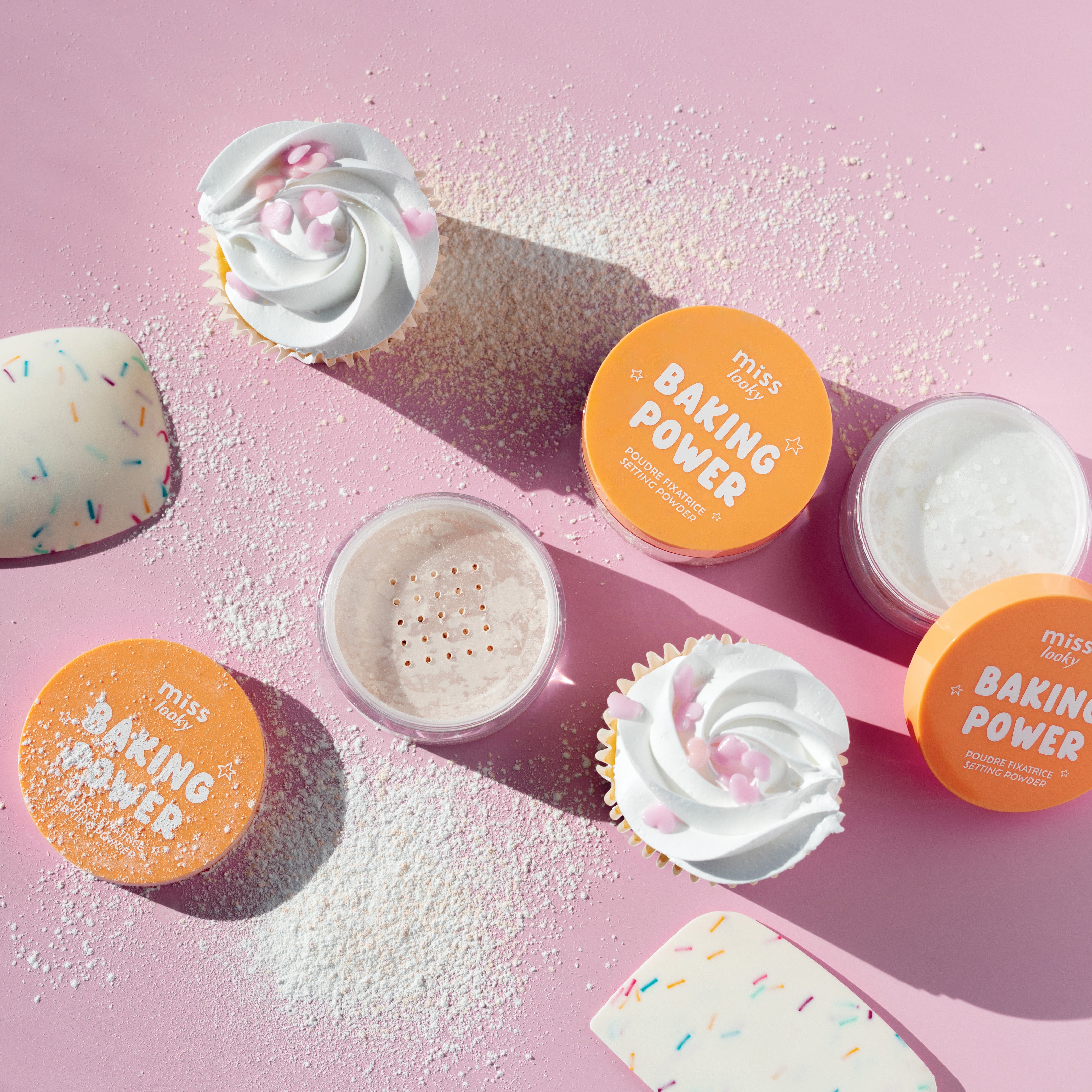 Miss Looky Setting Powder - Baking Power - White