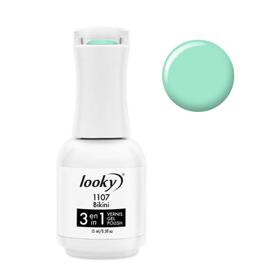 Looky Vernis Gel 3 en 1 #1107 Bikini (Collection Brisa de Rio)