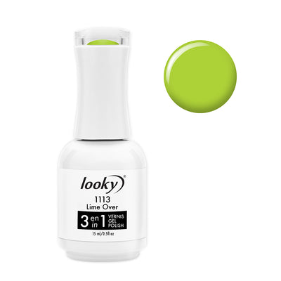 Looky Vernis Gel 3 en 1 #1113 Lime Over (Collection Brisa de Rio)