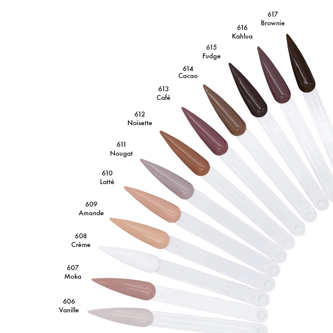 Looky Vernis Gel 3 en 1 #616 Kahlua (Collection Chocolat)