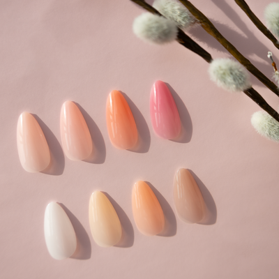 Looky Faux Ongles à Coller Colorés Beige